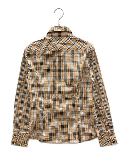 Burberry's（バーバリーズ）Burberry's (バーバリーズ) 長袖シャツ　ノバチェック ベージュ サイズ:38の古着・服飾アイテム