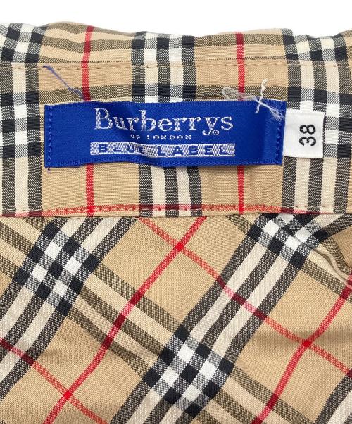 Burberry's（バーバリーズ）Burberry's (バーバリーズ) 長袖シャツ　ノバチェック ベージュ サイズ:38の古着・服飾アイテム