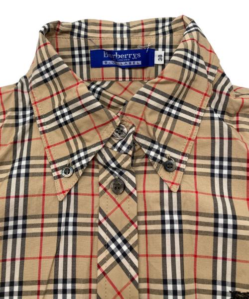 Burberry's（バーバリーズ）Burberry's (バーバリーズ) 長袖シャツ　ノバチェック ベージュ サイズ:38の古着・服飾アイテム