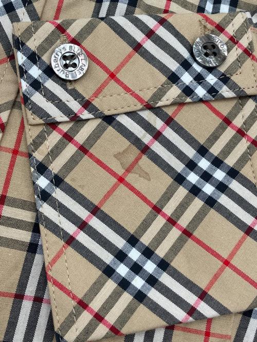 Burberry's（バーバリーズ）Burberry's (バーバリーズ) 長袖シャツ　ノバチェック ベージュ サイズ:38の古着・服飾アイテム