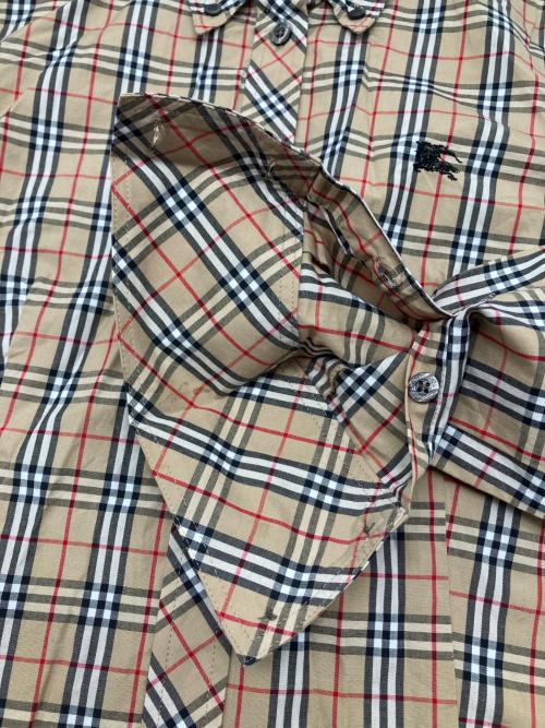 Burberry's（バーバリーズ）Burberry's (バーバリーズ) 長袖シャツ　ノバチェック ベージュ サイズ:38の古着・服飾アイテム