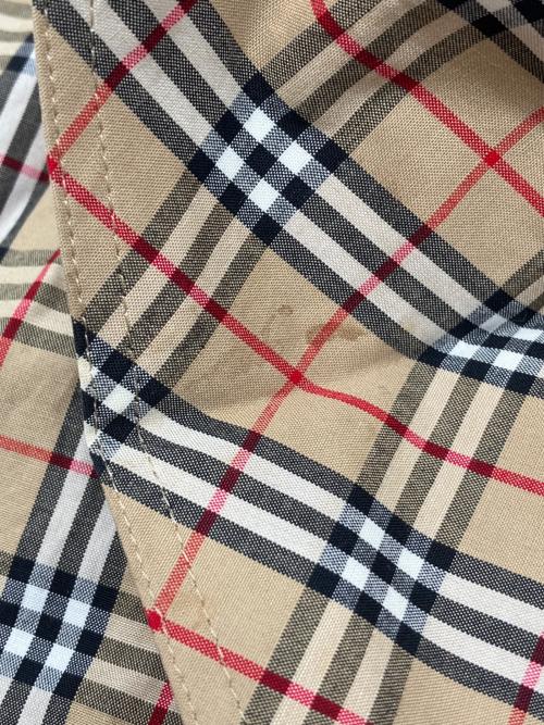Burberry's（バーバリーズ）Burberry's (バーバリーズ) 長袖シャツ　ノバチェック ベージュ サイズ:38の古着・服飾アイテム