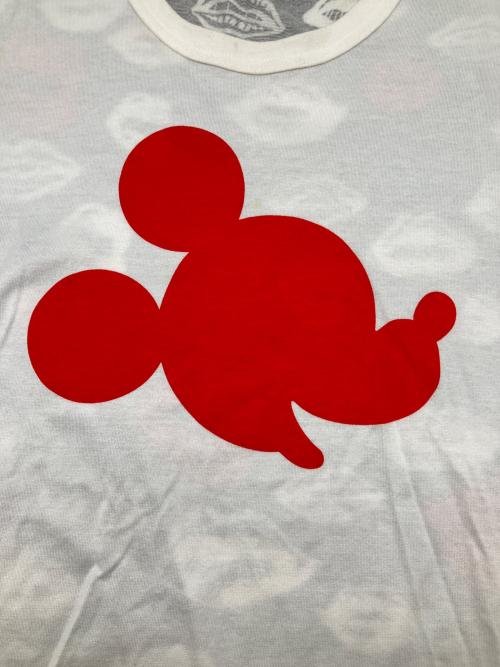 COMME des GARCONS（コムデギャルソン）COMME des GARCONS (コムデギャルソン) DISNEY (ディズニー) 半袖カットソー ホワイト×レッド×ブラック サイズ:Sの古着・服飾アイテム