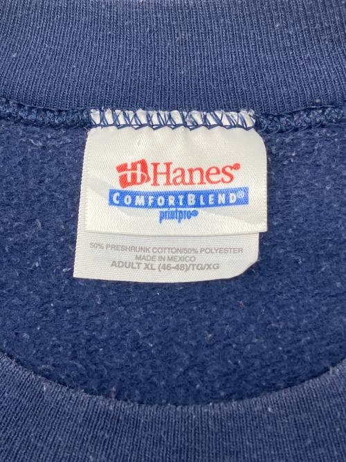 Hanes（ヘインズ）Hanes (ヘインズ) 90sキャラクタープリントスウェット　Betty Boop　古着 ネイビー サイズ:XLの古着・服飾アイテム