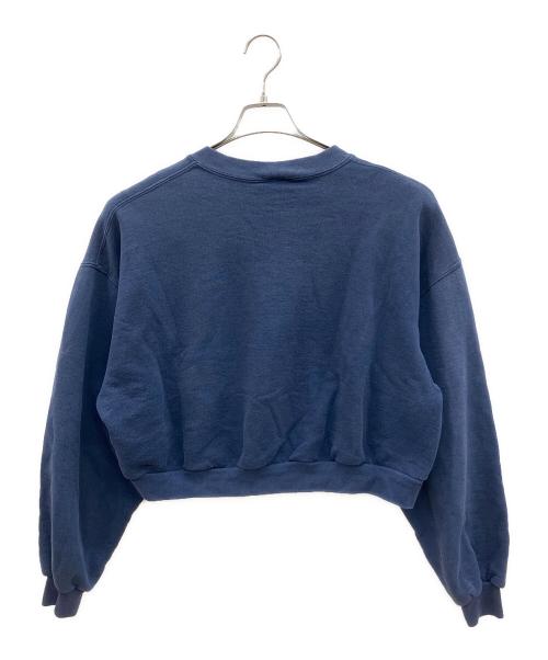 GRIBBLE（グリブル）GRIBBLE (グリブル) 90s短丈スウェット　古着 ネイビー サイズ:XLの古着・服飾アイテム