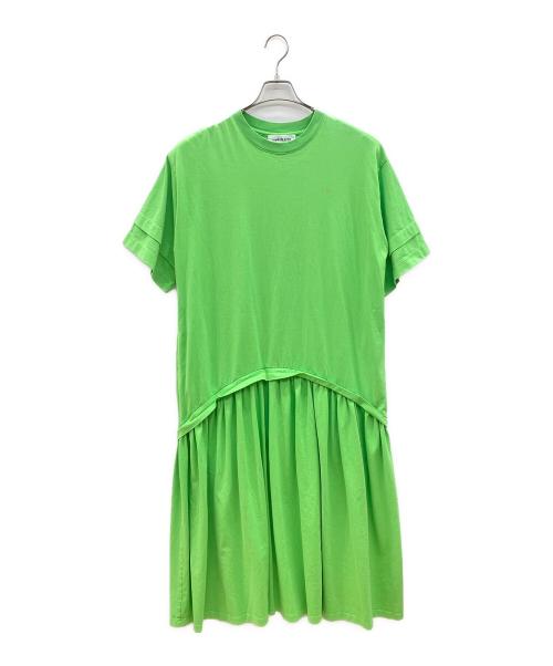 HeRIN.CYE（ヘリンドットサイ）HeRIN.CYE (ヘリンドットサイ) ワンピース 黄緑 サイズ:FREEの古着・服飾アイテム