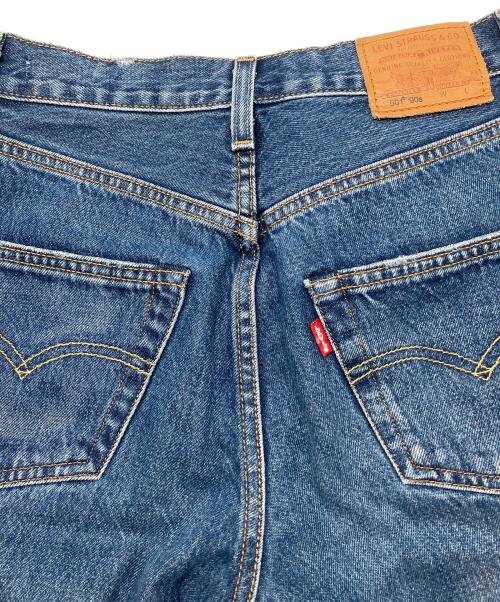 LEVI'S（リーバイス）LEVI'S (リーバイス) 501デニムパンツ '90S ダークインディゴ NEW LIFE NO SELVEDGE ビッグE ヴィンテージアメカジ ブルー サイズ:W23×L30の古着・服飾アイテム