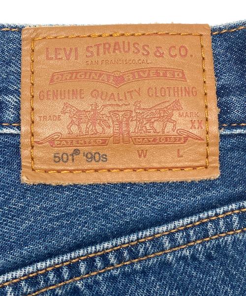 LEVI'S（リーバイス）LEVI'S (リーバイス) 501デニムパンツ '90S ダークインディゴ NEW LIFE NO SELVEDGE ビッグE ヴィンテージアメカジ ブルー サイズ:W23×L30の古着・服飾アイテム