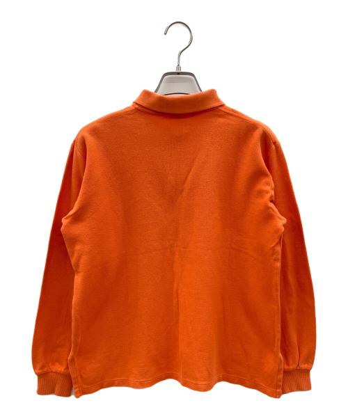 POLO RALPH LAUREN（ポロ・ラルフローレン）POLO RALPH LAUREN (ポロ・ラルフローレン) 80sラガーシャツ　緑タグ オレンジ サイズ:160cmの古着・服飾アイテム