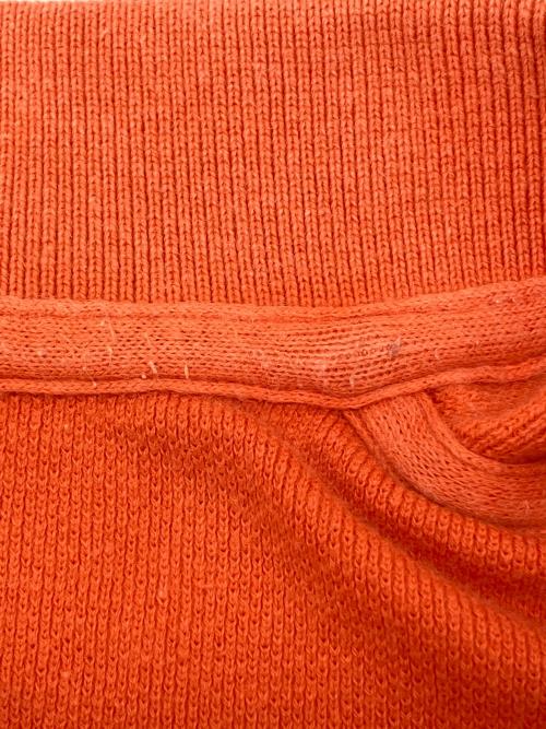 POLO RALPH LAUREN（ポロ・ラルフローレン）POLO RALPH LAUREN (ポロ・ラルフローレン) 80sラガーシャツ　緑タグ オレンジ サイズ:160cmの古着・服飾アイテム