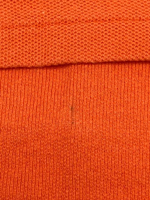POLO RALPH LAUREN（ポロ・ラルフローレン）POLO RALPH LAUREN (ポロ・ラルフローレン) 80sラガーシャツ　緑タグ オレンジ サイズ:160cmの古着・服飾アイテム