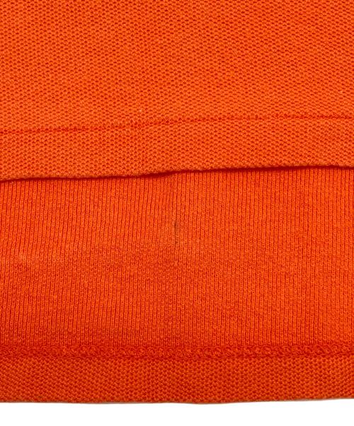 POLO RALPH LAUREN（ポロ・ラルフローレン）POLO RALPH LAUREN (ポロ・ラルフローレン) 80sラガーシャツ　緑タグ オレンジ サイズ:160cmの古着・服飾アイテム