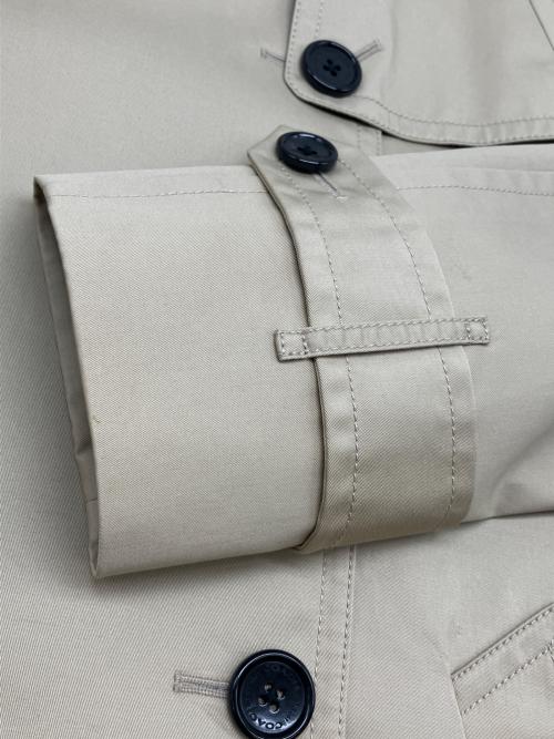 COACH（コーチ）COACH (コーチ) トレンチコート ベージュ×ブラック×ブルー サイズ:Ｍの古着・服飾アイテム