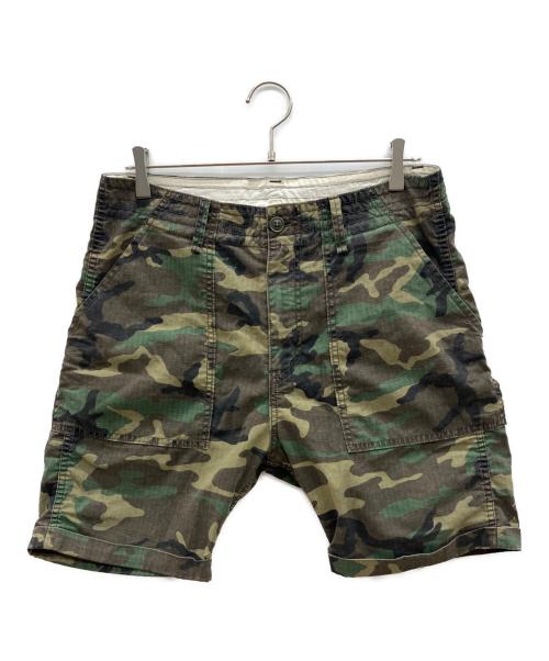 NEIGHBORHOOD（ネイバーフッド）NEIGHBORHOOD (ネイバーフッド) ハーフパンツ　BAKER C-ST カーキ サイズ:Sの古着・服飾アイテム