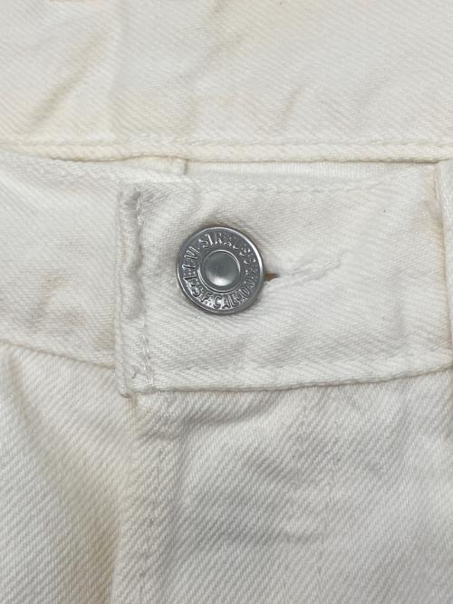 LEVI'S（リーバイス）LEVI'S (リーバイス) 501ホワイトデニムパンツ　90's USA製 ボタン裏552 アンジェロ工場 ヴィンテージアメカジ ホワイト サイズ:W33×L34の古着・服飾アイテム