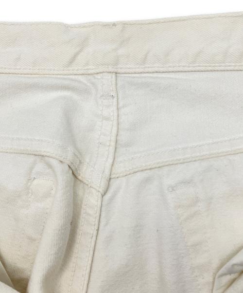 LEVI'S（リーバイス）LEVI'S (リーバイス) 501ホワイトデニムパンツ　90's USA製 ボタン裏552 アンジェロ工場 ヴィンテージアメカジ ホワイト サイズ:W33×L34の古着・服飾アイテム