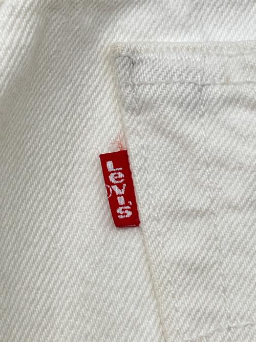 LEVI'S（リーバイス）LEVI'S (リーバイス) 501ホワイトデニムパンツ　90's USA製 ボタン裏552 アンジェロ工場 ヴィンテージアメカジ ホワイト サイズ:W33×L34の古着・服飾アイテム