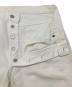 中古・古着 LEVI'S (リーバイス) 501ホワイトデニムパンツ　90's USA製 ボタン裏552 アンジェロ工場 ヴィンテージアメカジ ホワイト サイズ:W33×L34：7000円