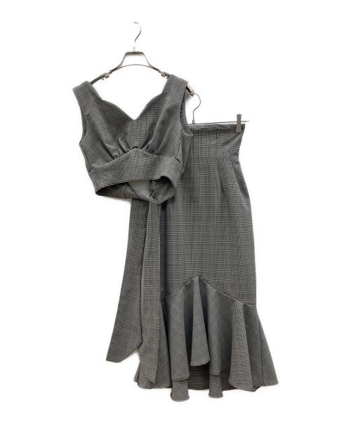 naoho（ナオホ）naoho (ナオホ) セットアップ グレー サイズ:不明の古着・服飾アイテム