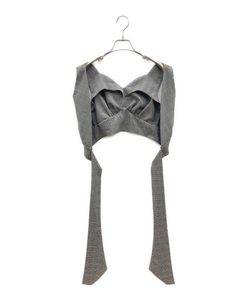 naoho（ナオホ）naoho (ナオホ) セットアップ グレー サイズ:不明の古着・服飾アイテム