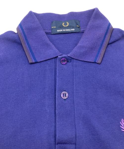 FRED PERRY（フレッドペリー）FRED PERRY (フレッドペリー) ポロシャツ パープル サイズ:36の古着・服飾アイテム