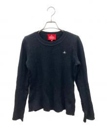 Vivienne Westwood RED LABEL（ヴィヴィアンウエストウッドレッドレーベル）の古着「厚手ニット」｜ブラック