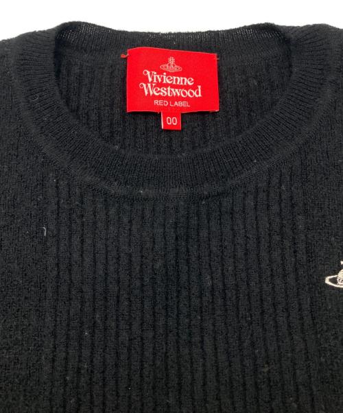 Vivienne Westwood RED LABEL（ヴィヴィアンウエストウッドレッドレーベル）Vivienne Westwood RED LABEL (ヴィヴィアンウエストウッドレッドレーベル) 厚手ニット ブラック サイズ:00の古着・服飾アイテム