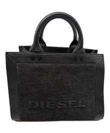 DIESEL（ディーゼル）の古着「デニムハンドバッグ」｜ブラック