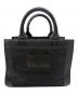 DIESEL (ディーゼル) デニムハンドバッグ ブラック：13000円