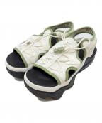 NIKEナイキ）の古着「	AIR MAX KOKO SANDAL TRK3 SUMMIT WHITE/OIL GREEN-BLACK-ANTHRACITE」｜ホワイト×グリーン×ブラック