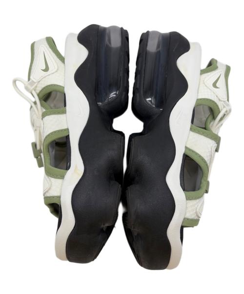NIKE（ナイキ）NIKE (ナイキ) 	AIR MAX KOKO SANDAL TRK3 SUMMIT WHITE/OIL GREEN-BLACK-ANTHRACITE ホワイト×グリーン×ブラック サイズ:23の古着・服飾アイテム