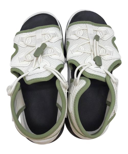 NIKE（ナイキ）NIKE (ナイキ) 	AIR MAX KOKO SANDAL TRK3 SUMMIT WHITE/OIL GREEN-BLACK-ANTHRACITE ホワイト×グリーン×ブラック サイズ:23の古着・服飾アイテム