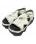 NIKE（ナイキ）の古着「	AIR MAX KOKO SANDAL TRK3 SUMMIT WHITE/OIL GREEN-BLACK-ANTHRACITE」｜ホワイト×グリーン×ブラック