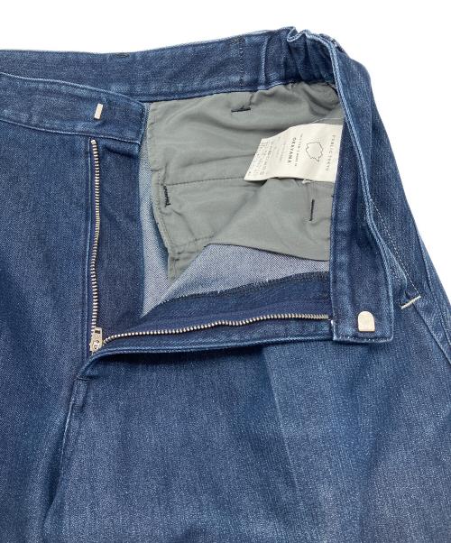 PUBLIC TOKYO（パブリックトウキョウ）PUBLIC TOKYO (パブリックトウキョウ) エバークリースデニムタックスラックス インディゴ サイズ:2の古着・服飾アイテム
