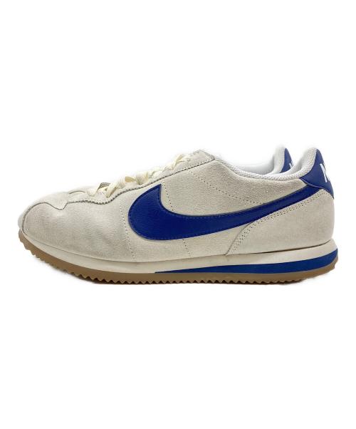 NIKE（ナイキ）NIKE (ナイキ) ローカットスニーカー 	Cortez Athletic Department（コルテッツ・アスレチック・デパートメント） ホワイト×ブルー サイズ:27.5㎝の古着・服飾アイテム