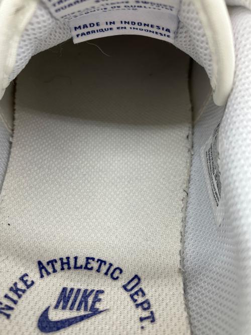 NIKE（ナイキ）NIKE (ナイキ) ローカットスニーカー 	Cortez Athletic Department（コルテッツ・アスレチック・デパートメント） ホワイト×ブルー サイズ:27.5㎝の古着・服飾アイテム