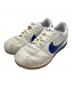 NIKE（ナイキ）の古着「ローカットスニーカー 	Cortez Athletic Department（コルテッツ・アスレチック・デパートメント）」｜ホワイト×ブルー