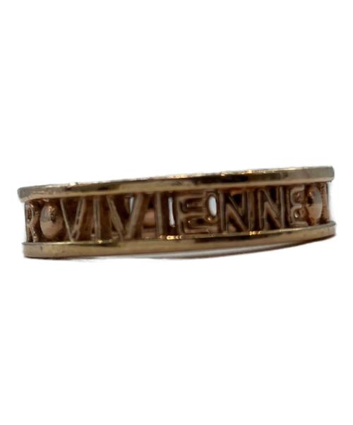 Vivienne Westwood（ヴィヴィアンウエストウッド）Vivienne Westwood (ヴィヴィアンウエストウッド) MAYFAIR ゴールドカラー サイズ:9号の古着・服飾アイテム