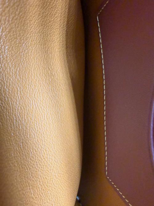 COACH（コーチ）COACH (コーチ) ローグ20・クロシェ ブラウン×ネイビーの古着・服飾アイテム