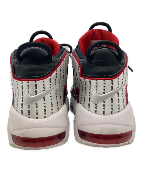 NIKE（ナイキ）NIKE (ナイキ) スニーカー　NIKE AIR MORE UPTEMPO PINSTRIPE PACK(ナイキ エアモア アップテンポ ピンストライプ パック) ブラック×ホワイト×レッド サイズ:28.5cmの古着・服飾アイテム