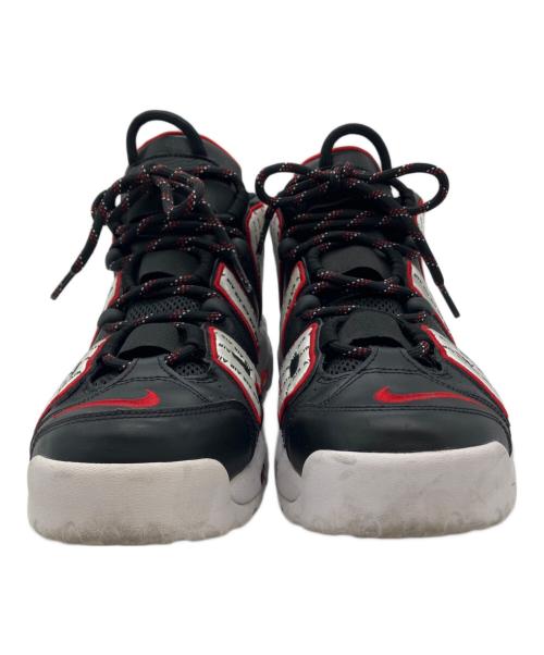 NIKE（ナイキ）NIKE (ナイキ) スニーカー　NIKE AIR MORE UPTEMPO PINSTRIPE PACK(ナイキ エアモア アップテンポ ピンストライプ パック) ブラック×ホワイト×レッド サイズ:28.5cmの古着・服飾アイテム
