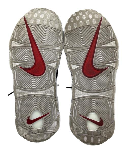 NIKE（ナイキ）NIKE (ナイキ) スニーカー　NIKE AIR MORE UPTEMPO PINSTRIPE PACK(ナイキ エアモア アップテンポ ピンストライプ パック) ブラック×ホワイト×レッド サイズ:28.5cmの古着・服飾アイテム
