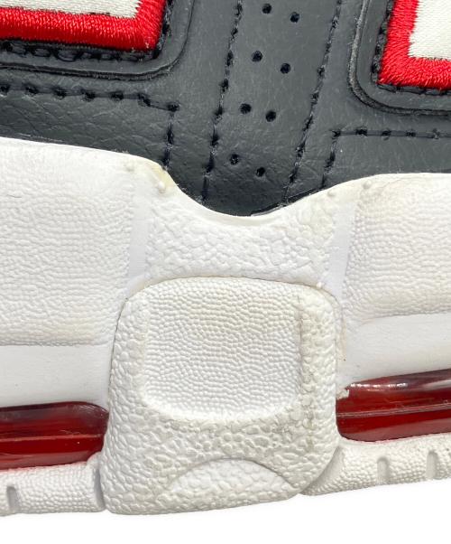NIKE（ナイキ）NIKE (ナイキ) スニーカー　NIKE AIR MORE UPTEMPO PINSTRIPE PACK(ナイキ エアモア アップテンポ ピンストライプ パック) ブラック×ホワイト×レッド サイズ:28.5cmの古着・服飾アイテム
