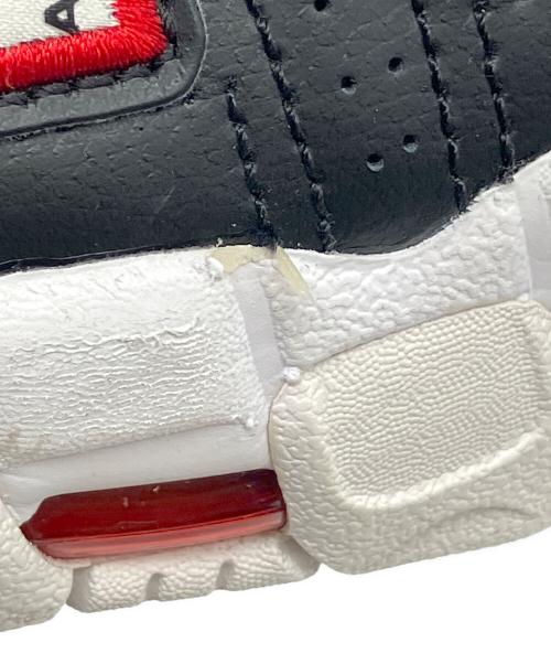 NIKE（ナイキ）NIKE (ナイキ) スニーカー　NIKE AIR MORE UPTEMPO PINSTRIPE PACK(ナイキ エアモア アップテンポ ピンストライプ パック) ブラック×ホワイト×レッド サイズ:28.5cmの古着・服飾アイテム