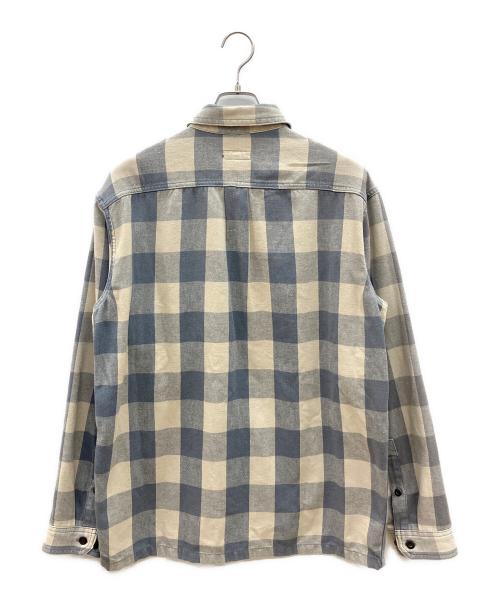 Patagonia（パタゴニア）Patagonia (パタゴニア) 長袖シャツ グレー×ホワイト サイズ:Ｍの古着・服飾アイテム