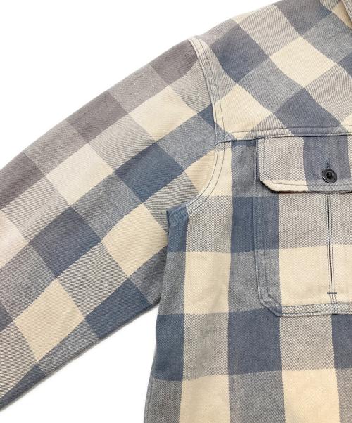 Patagonia（パタゴニア）Patagonia (パタゴニア) 長袖シャツ グレー×ホワイト サイズ:Ｍの古着・服飾アイテム