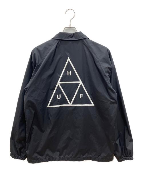 HUF（ハフ）HUF (ハフ) コーチジャケット ブラック サイズ:Ｍの古着・服飾アイテム