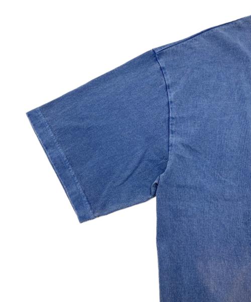 NEIGHBORHOOD（ネイバーフッド）NEIGHBORHOOD (ネイバーフッド) Tシャツ　PIGMENT DYED CREWNECK SS　ウォッシャブル加工 ブルー サイズ:XL 未使用品の古着・服飾アイテム