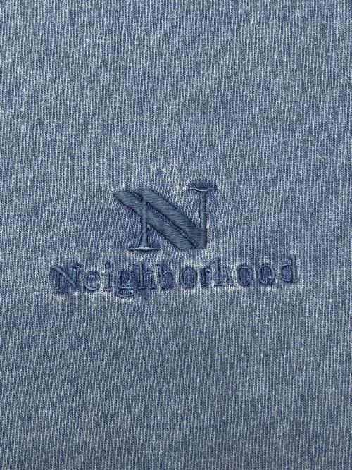 NEIGHBORHOOD（ネイバーフッド）NEIGHBORHOOD (ネイバーフッド) Tシャツ　PIGMENT DYED CREWNECK SS　ウォッシャブル加工 ブルー サイズ:XL 未使用品の古着・服飾アイテム