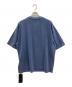 NEIGHBORHOOD (ネイバーフッド) Tシャツ　PIGMENT DYED CREWNECK SS　ウォッシャブル加工 ブルー サイズ:XL 未使用品：10000円
